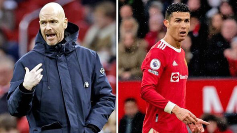 Ten Hag hé lộ tương lai của Ronaldo