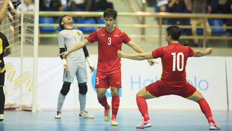 ĐT futsal Việt Nam quyết thắng đậm Myanmar