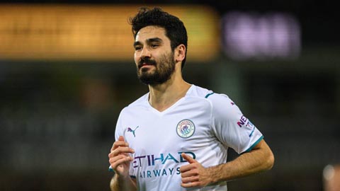 Gundogan sẽ chia tay Man City ở Hè 2022