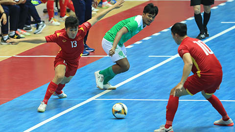 Phung phí cơ hội, ĐT futsal Việt Nam bị Indonesia cầm hòa