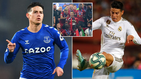 James Rodriguez 'trù ẻo' Real thua Liverpoo ở chung kết Champions League