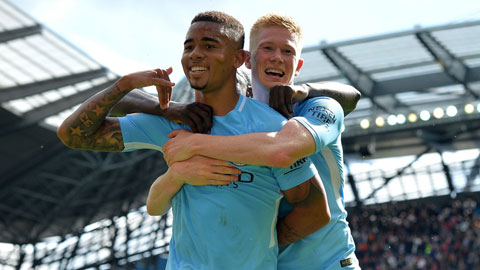 Gabriel Jesus sẽ chia tay đồng đội Kevin de Bruyne trong mùa Hè này