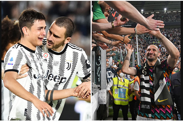 Juve sẽ bắt đầu một chương mới sau sự ra đi của Dybala và Chiellini