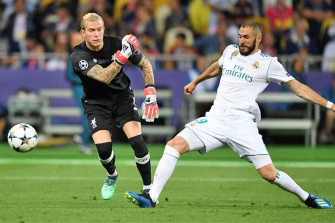 Sai lầm của Karius trong trận chung kết Champions League gặp Real cách đây 4 năm