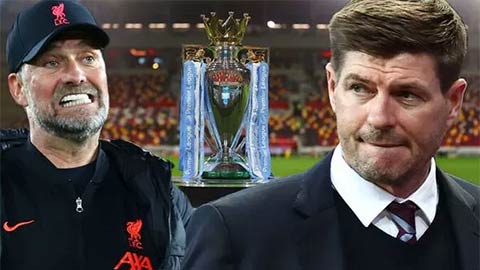 HLV Klopp không liên lạc với Gerrard trước vòng cuối Premier League 2021/22