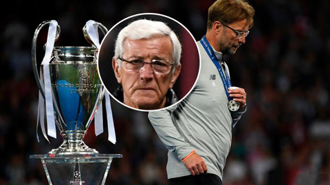 Klopp cân bằng kỷ lục không mong muốn của Lippi