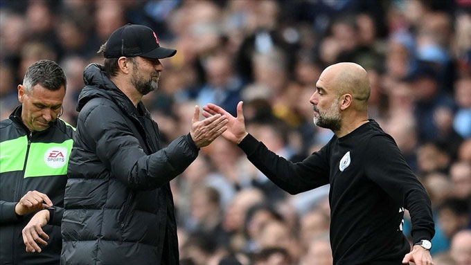 Klopp và Pep lần lượt là những HLV tại vị lâu nhất ở Premier League