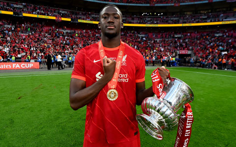 Ibrahima Konate của Liverpool giờ đang là một trong những trung vệ hay nhất châu Âu