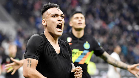 Lautaro đưa Inter lên đỉnh 