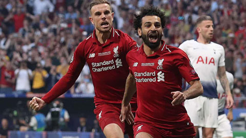 Tại chung kết Champions League 2018/19, Liverpool đã thắng Tottenham 2-0, đúng tỷ số họ đã thắng Benfica ở trận đấu tập trước đó 1 tuần