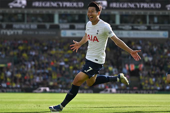 Son Heung-min vừa giành danh hiệu Vua phá lưới Premier League 2021/22