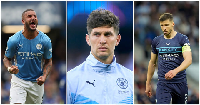 Man City mất cả Walker, Stones và Dias vì chấn thương