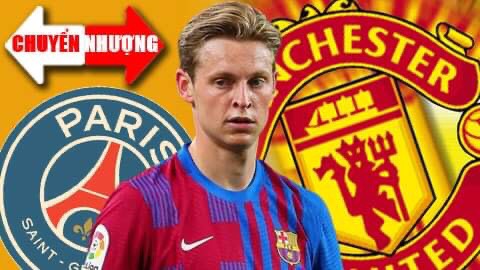 Tin chuyển nhượng 26/5: PSG gia nhập cuộc đua giành De Jong với MU