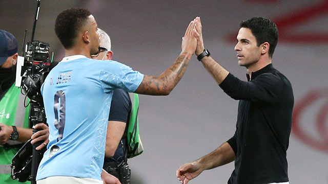 Nhiều khả năng HLV Arteta sẽ không có được Gabriel Jesus do Arsenal thiếu quyết đoán