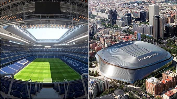 Diện mạo SVĐ Bernabeu sau khi nâng cấp