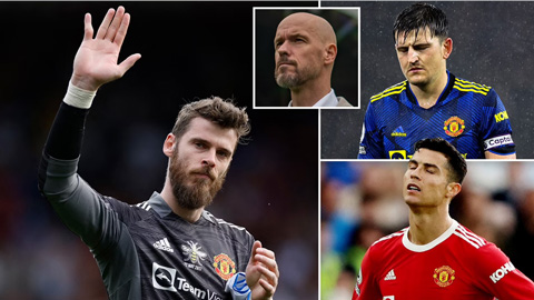 Ten Hag để cầu thủ MU tự bầu đội trưởng mới, De Gea là ứng viên nặng ký nhất