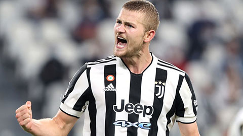 Matthijs de Ligt vẫn cân nhắc chưa gia hạn hợp đồng với Juventus