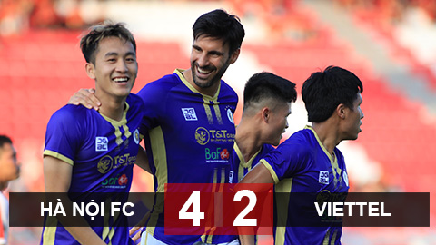 Kết quả Hà Nội FC 4-2 Viettel: Ngoại binh ghi bàn, Hà Nội FC thắng đậm