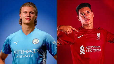 Fan Liverpool, Man city tranh cãi Haaland và Nunez 'ai ngon hơn'