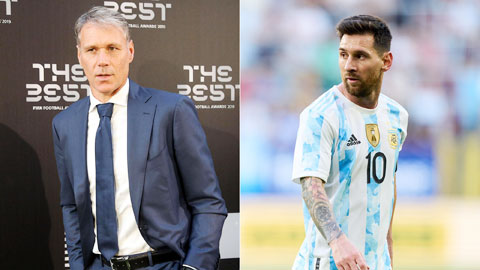 Van Basten chê Messi thiếu cá tính