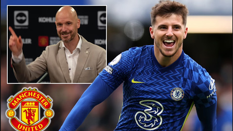 Ten Hag đưa Mason Mount vào tầm ngắm