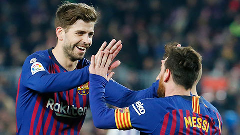 Barca có thể chia tay Pique