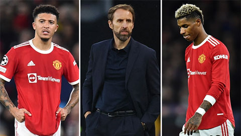 Southgate cảnh báo Rashford và Sancho khó được dự World Cup 2022?