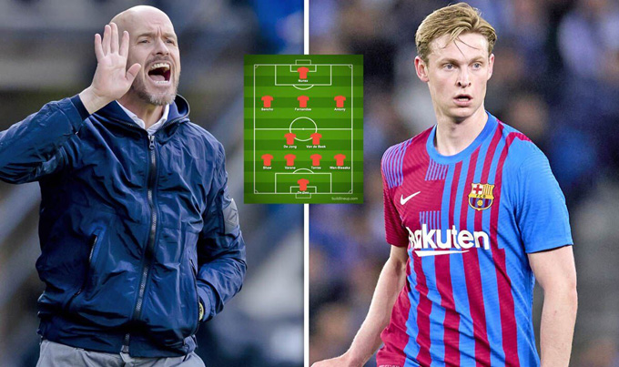 Ten Hag rất muốn đưa De Jong về MU