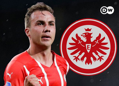 Gotze nhiều khả năng sẽ hồi hương khoác áo Eintracht Frankfurt