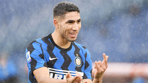 Hakimi trên đường về Inter