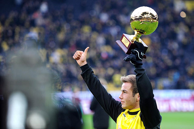 “Cậu bé vàng 2011” Mario Goetze được cho là sẽ trở lại Bundesliga để khoác áo Eintracht Frankfurt từ mùa tới