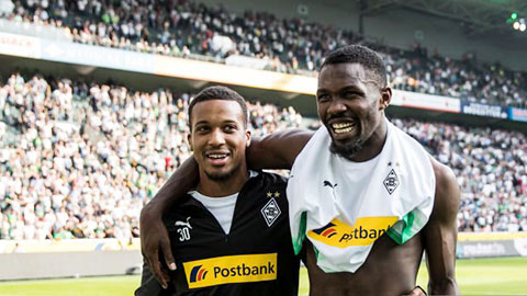 M’gladbach lo mất trắng bộ đôi Thuram & Plea 