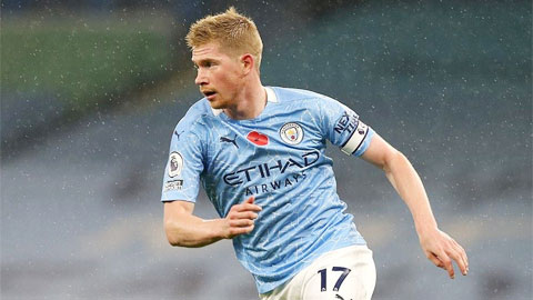 Giá trị trường tồn của De Bruyne ở Etihad