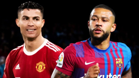 MU bất ngờ nhắm Depay thay Ronaldo