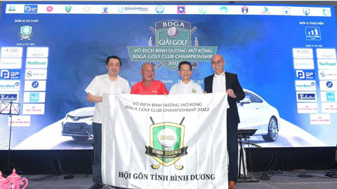 Sôi động giải vô địch Golf Bình Dương mở rộng 2022