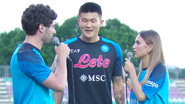 Tân binh Kim Min-Jae được chào đón nồng nhiệt ở Napoli