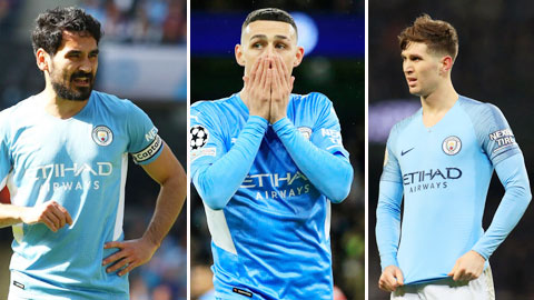 Guendogan, Foden và Stones không sang Mỹ cùng Man City