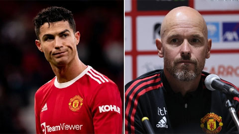 Ten Hag chuẩn bị cho MU-không-Ronaldo