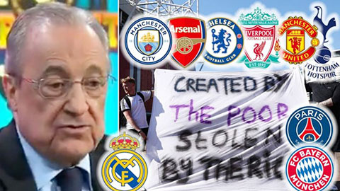 Vì sao chủ tịch Florentino Perez thích Super League?