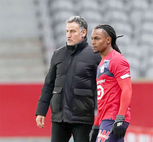 Renato Sanches sắp tái ngộ thầy cũ Christophe Galtier