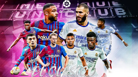 Real Madrid có đội hình 'out trình' Barca