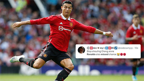 Ronaldo bị CĐV đá đểu khi bỏ lỡ cơ hội ghi bàn