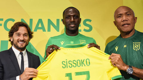 Tiền vệ Moussa Sissoko trong ngày ra mắt CLB mới Nantes