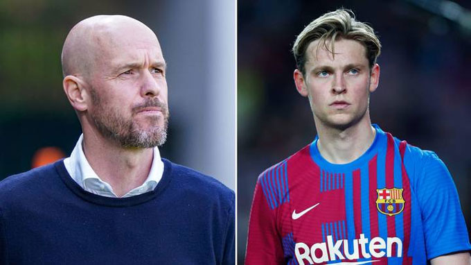 Ten Hag có thể không mua ai thay nếu thất bại trong vụ De Jong