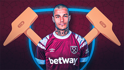 West Ham chiêu mộ thành công Scamacca giá 35,5 triệu bảng