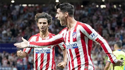 Atletico bay trên đôi cánh Morata - Joao Felix