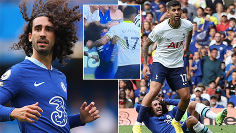 Cucurella lên tiếng sau vụ bị Romero túm tóc ở trận derby London