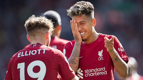 Firmino ghi dấu giầy ở 5 bàn thắng của Liverpool