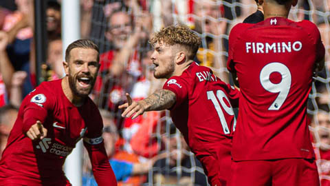 Hạ Bournemouth 9-0, Liverpool cân bằng kỷ lục của Man United