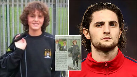 Phát hiện: Rabiot từng chơi bóng ở Manchester khi còn nhỏ